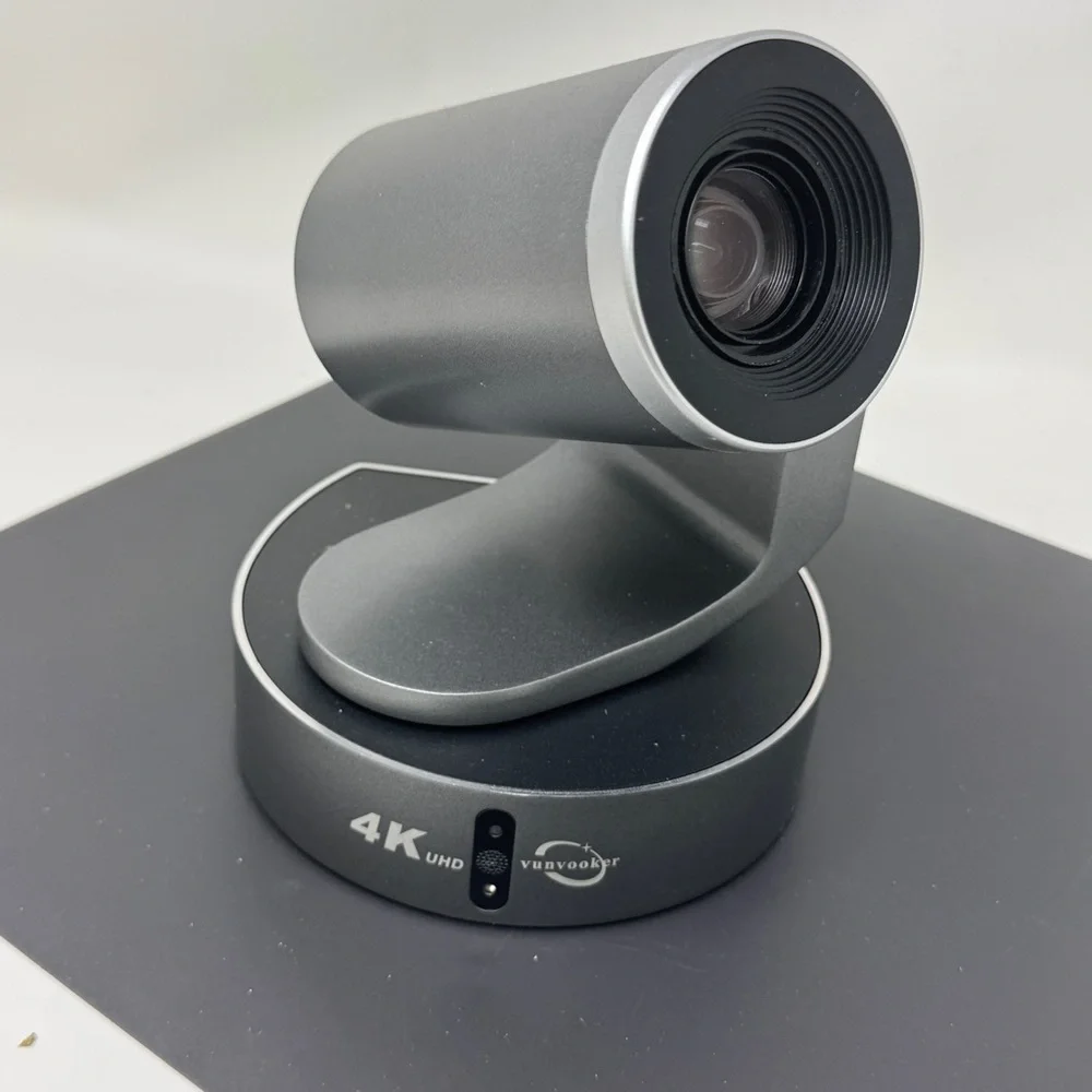 Vunvooker 4K Conference Room Camera,PTZ Camera 20X Optical Zoom nocharger/remote